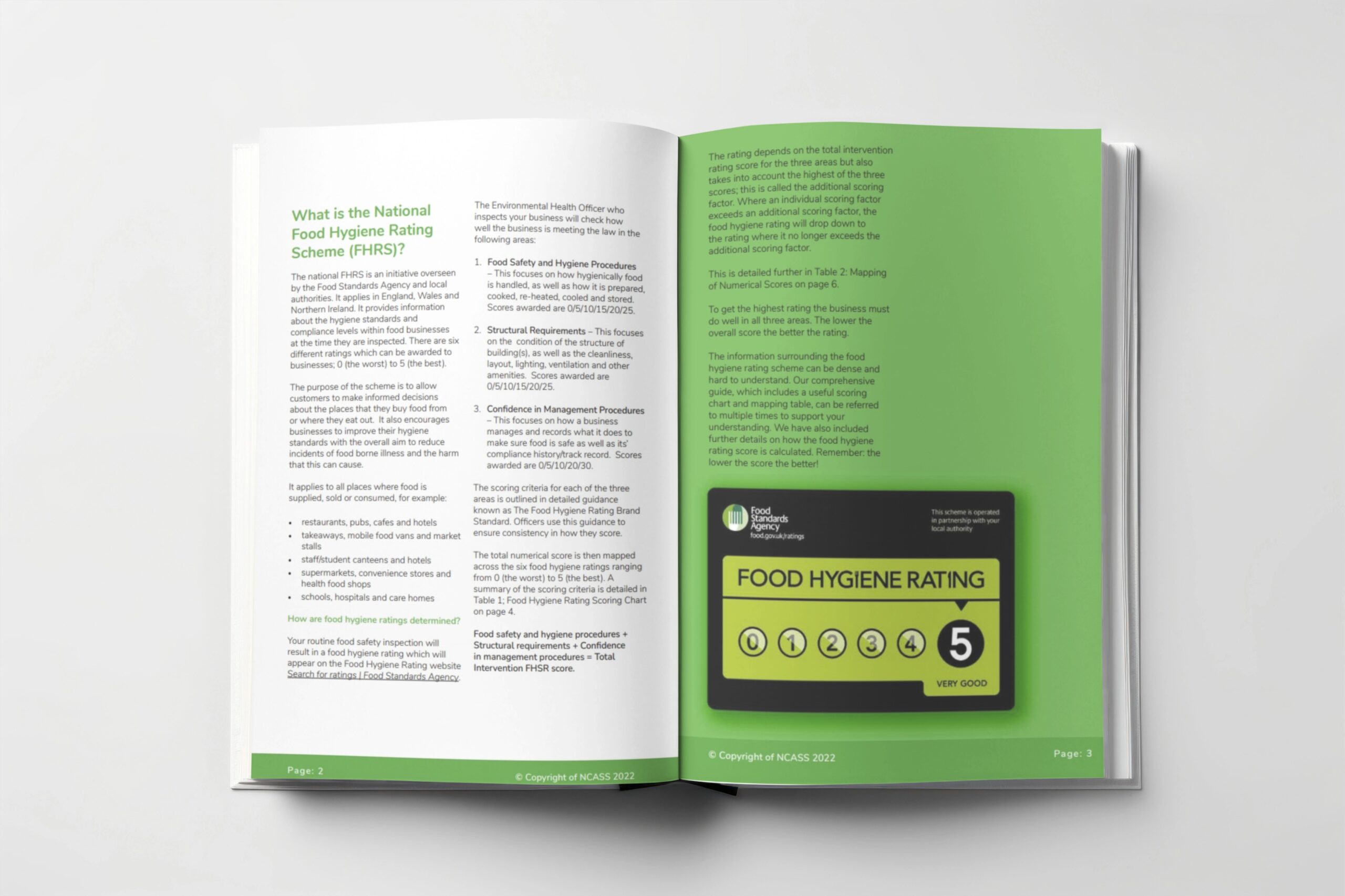 Food hygiene rating scheme guide